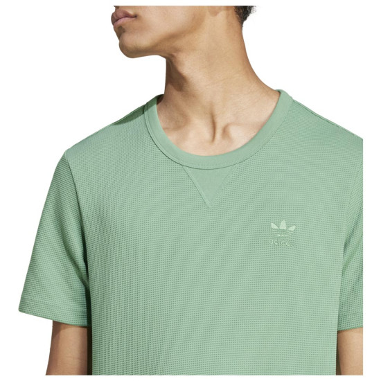 Adidas Ανδρική κοντομάνικη μπλούζα Trefoil Essentials Waffle Tee